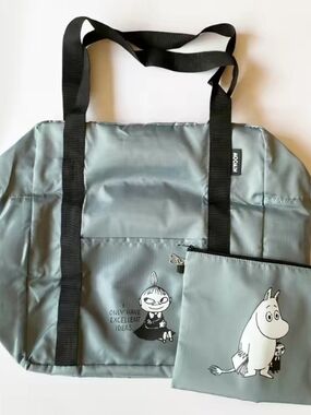 Moomin Little My Tote Bag Compact Foldable New Without Tag Moomin Large Bag